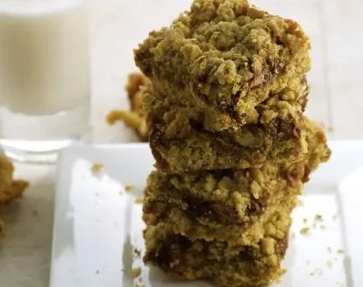 Oatmeal Chocolate Carmelitas