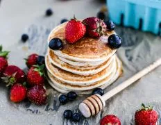 Oatmeal Cottage Cheese Pancakes