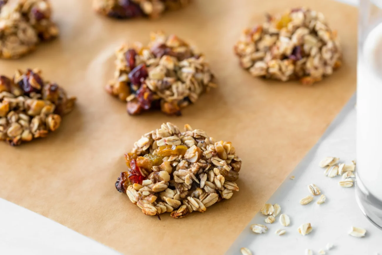 Oatmeal Fruit Cookies Low Fat