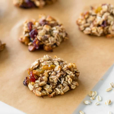 Oatmeal Fruit Cookies Low Fat