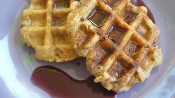 Oatmeal Nut Waffles