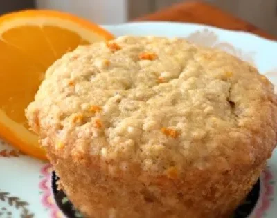 Oatmeal Orange Muffins