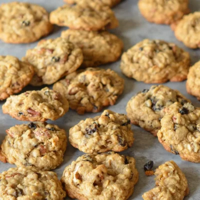 Oatmeal Raisin Walnut Cookies