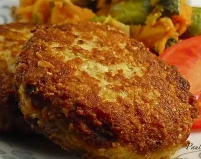 Oatmeal Salmon Patties