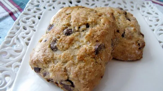 Oatmeal Scones With A Bit Of Heaven