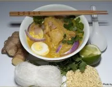 Ohn-No-Kauk-Swe Burmese Chicken Soup