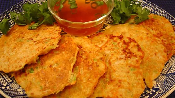 Okonomi Yaki Veggie Pancakes