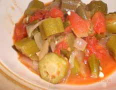 Okra And Tomatoes A.K.A. Okra Gumbo