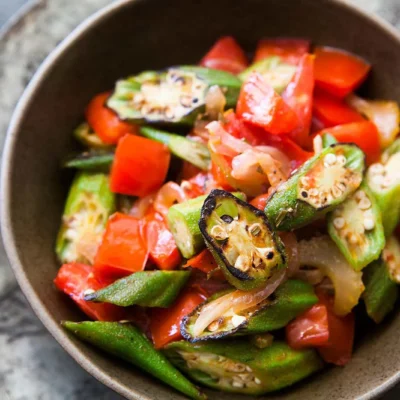 Okra &Amp; Tomatoes