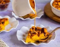 Old Fashion Bread Pudding With Caramel