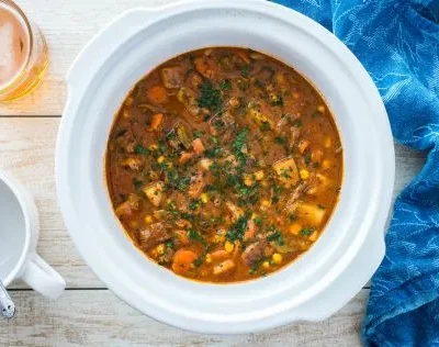 Old Fashioned Beef Stew For Your Crock Pot