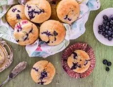 Old-Fashioned Blueberry Muffins