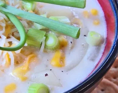 Old Fashioned Corn And Potato Chowder