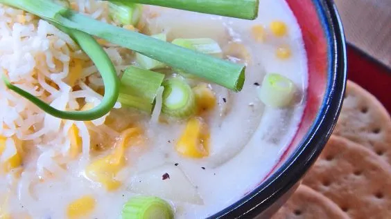 Old Fashioned Corn And Potato Chowder