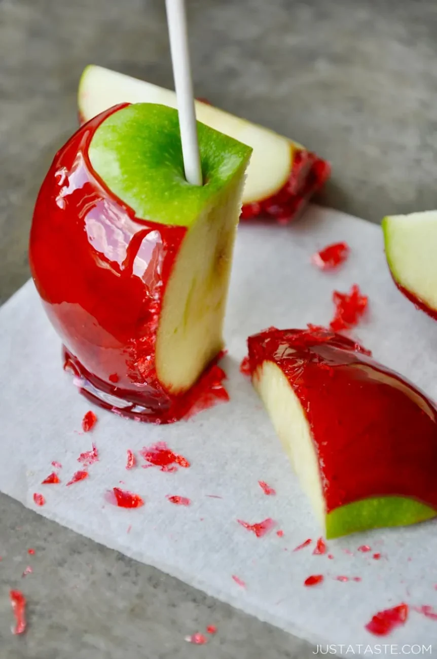 Old Fashioned Red Candied Apples