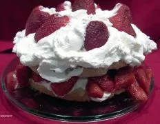 Old Fashioned Strawberry Shortcake With
