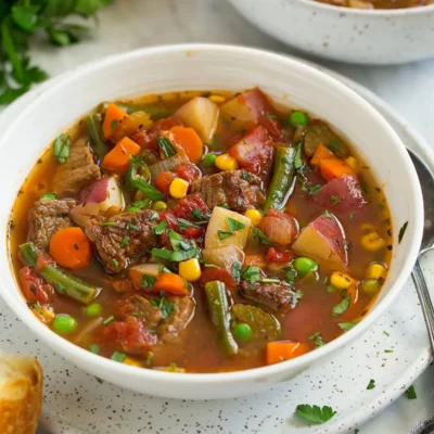 Old Fashioned Vegetable Beef Soup