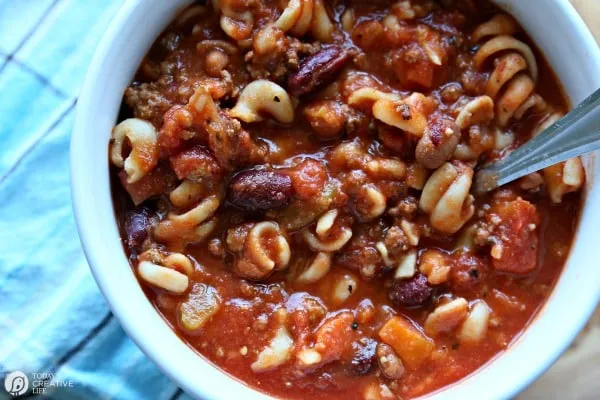 Olive Garden Pasta E Fagioli Soup In A Crock