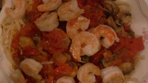 Olive Garden Shrimp Primavera