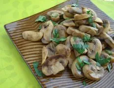 Olive Oil Sauteed Mushrooms