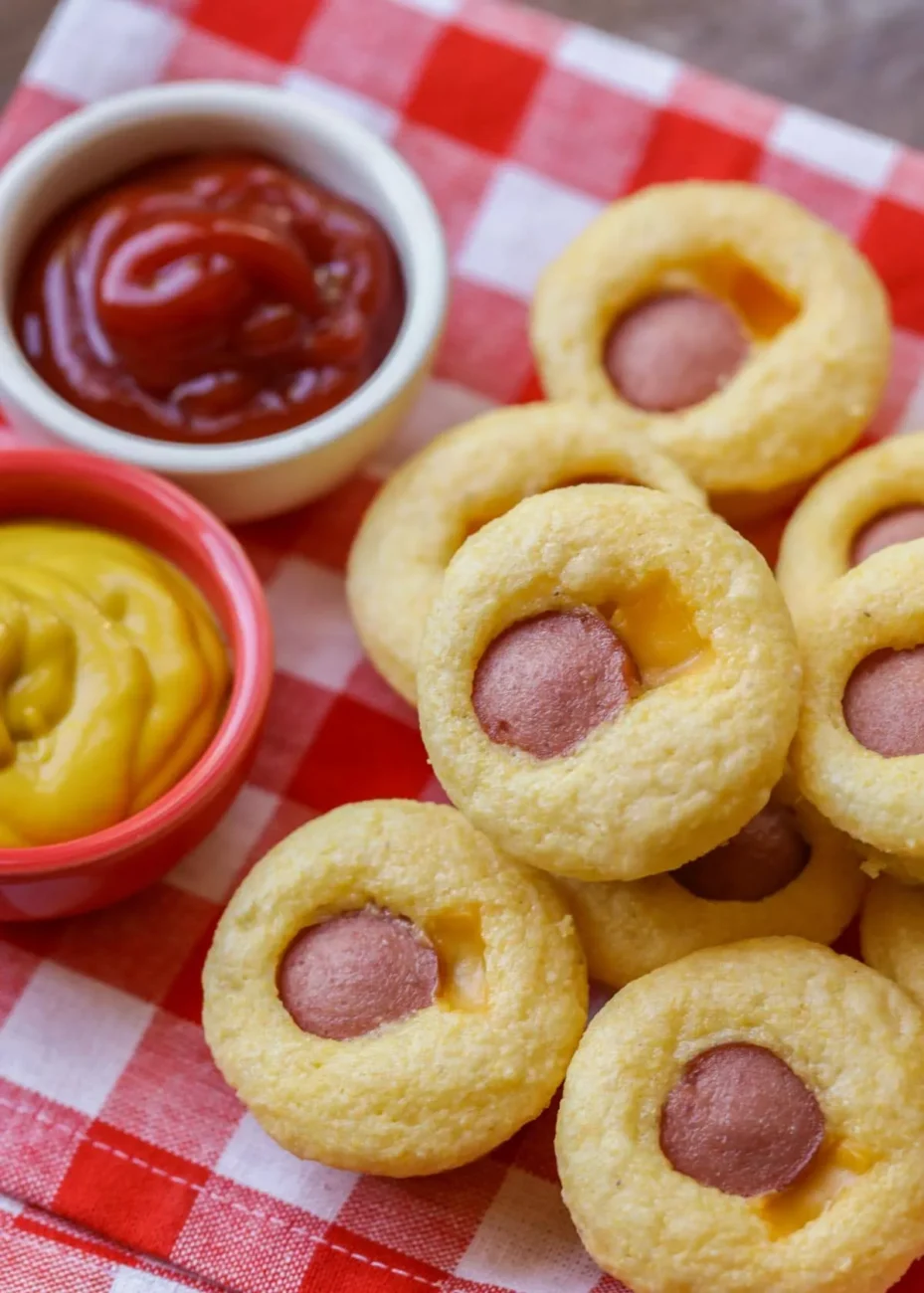 On The Go Corn Dog Muffins