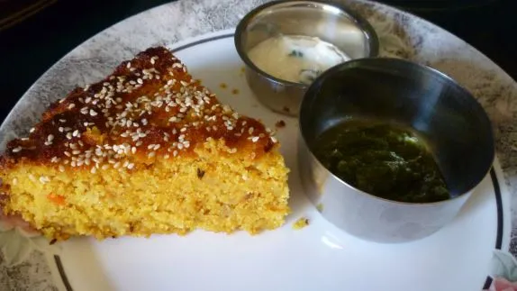 Ondhwa Or Handvoh -Spicy Lentil Cake