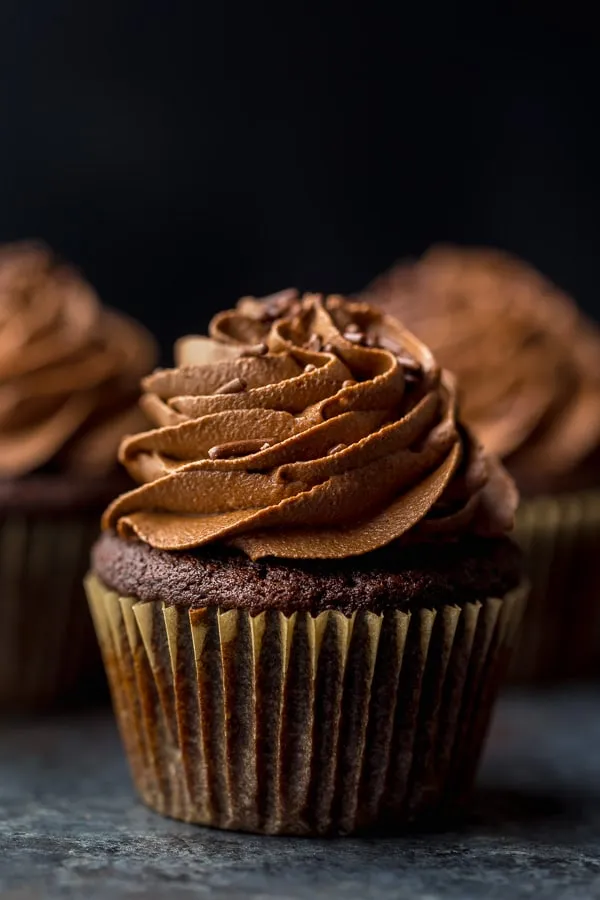 One Bowl Chocolate Cupcakes