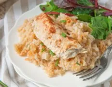 One Dish Chicken And Rice Bake