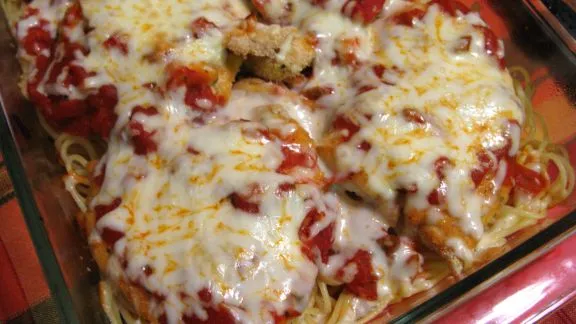 One-Pan Chicken Parmigiana