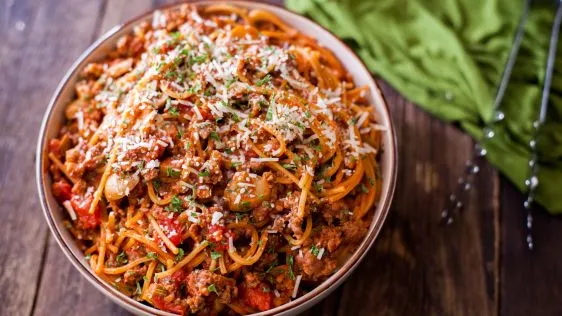 One-Pan Easy Spaghetti Skillet Recipe