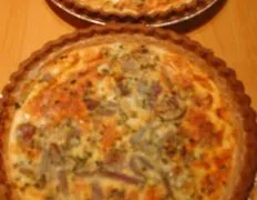 Onion Cheddar Quiche