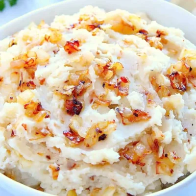 Onion Mashed Potatoes