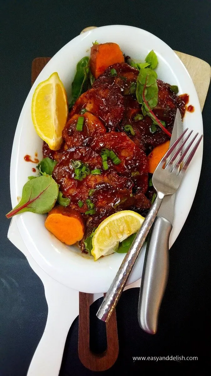 Onion Pan Fried Pork Chops