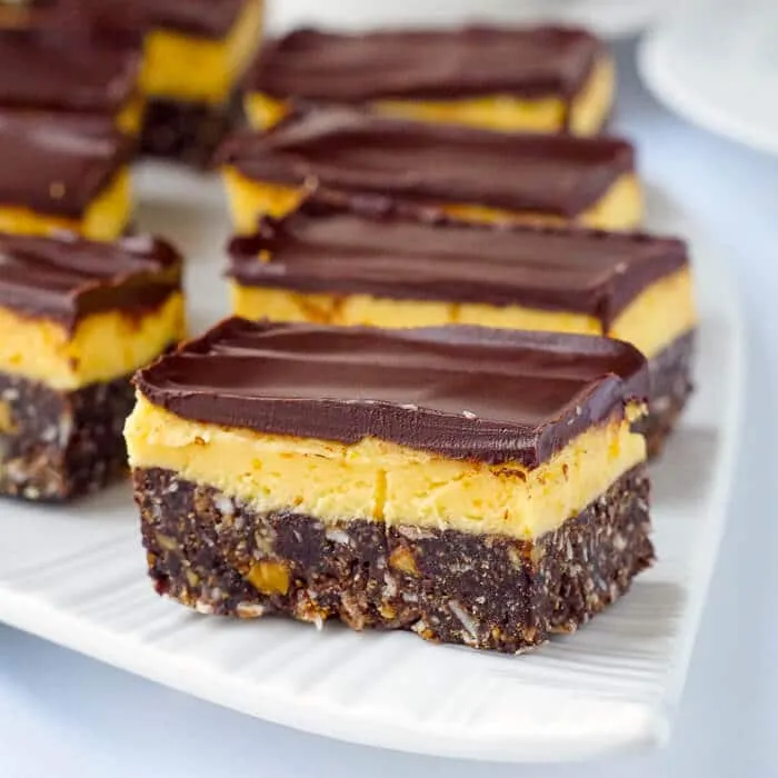 Orange And Chocolate Squares