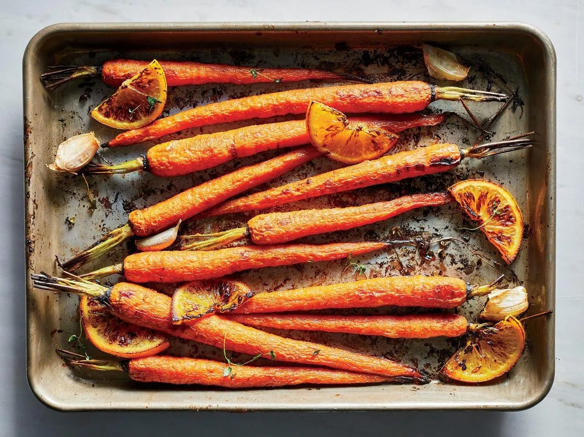 Orange And Ginger Carrots