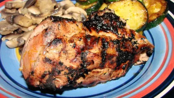 Orange And Ginger Grilled Pork Tenderloin