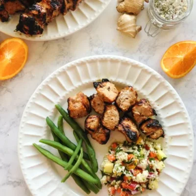 Orange And Ginger Grilled Pork Tenderloin