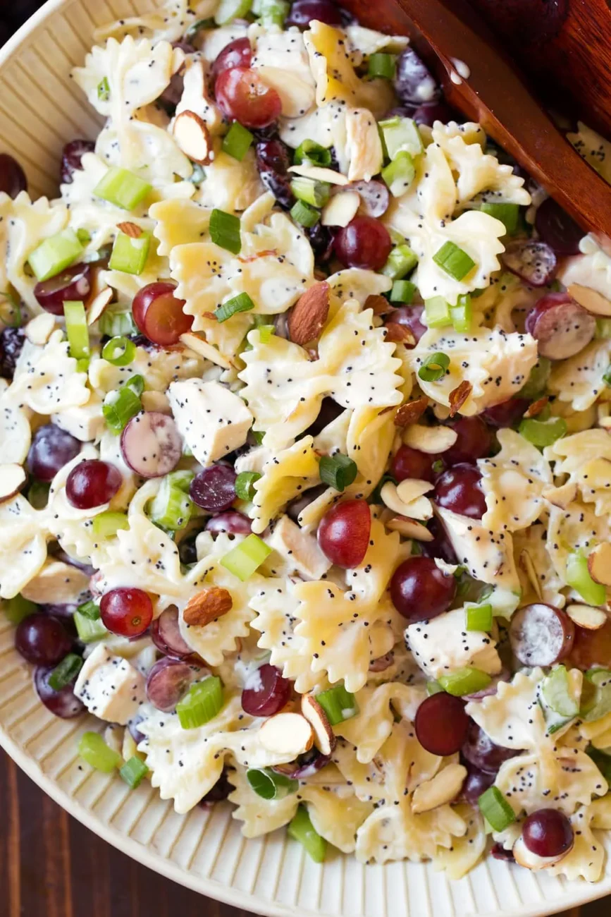 Orange And Grape Tortellini Salad