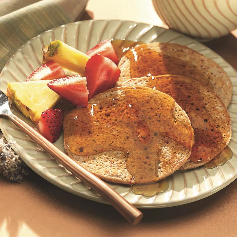 Orange, Banana And Oat Bran Breakfast