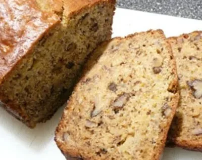 Orange Banana Nut Bread