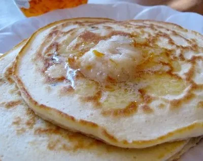 Orange Chocolate Chip Pancakes