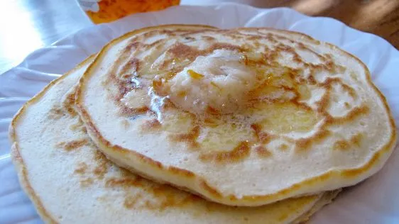 Orange Chocolate Chip Pancakes