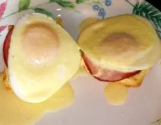 Orange Eggs Benedict