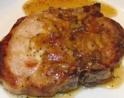 Orange Glazed Pork Chops