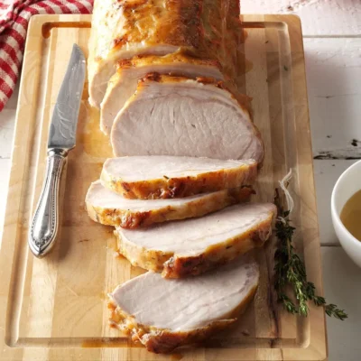 Orange Glazed Pork Loin