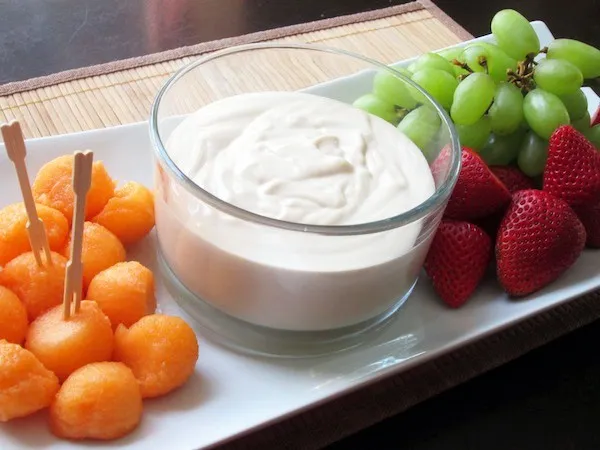 Orange Liqueur Fruit Dip