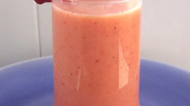 Orange, Peach, Strawberry And Banana