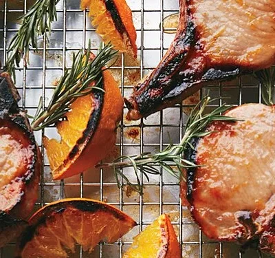 Orange Rosemary Pork Chop