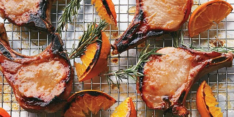 Orange Rosemary Pork Chop