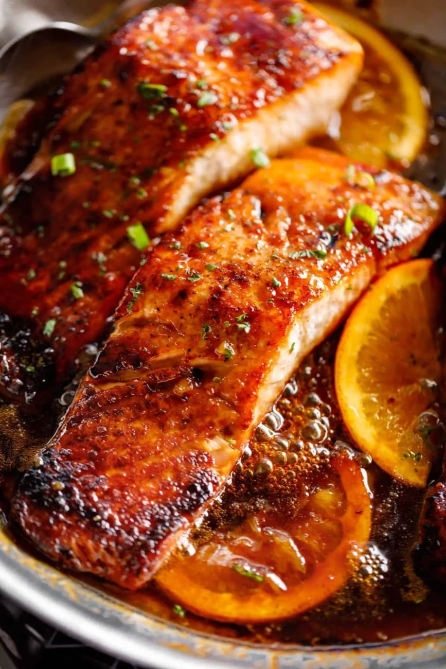 Orange Teriyaki Salmon